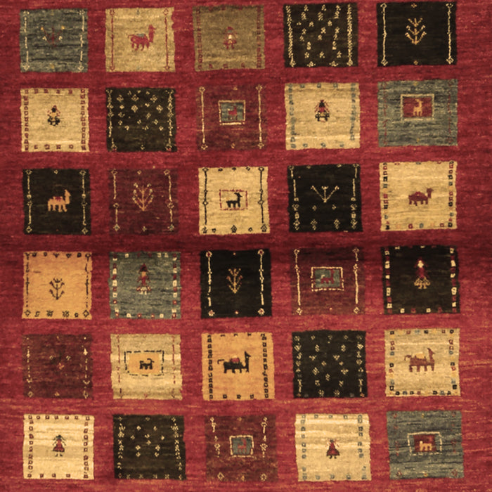 Abstract Brown Contemporary Rug, con1582brn