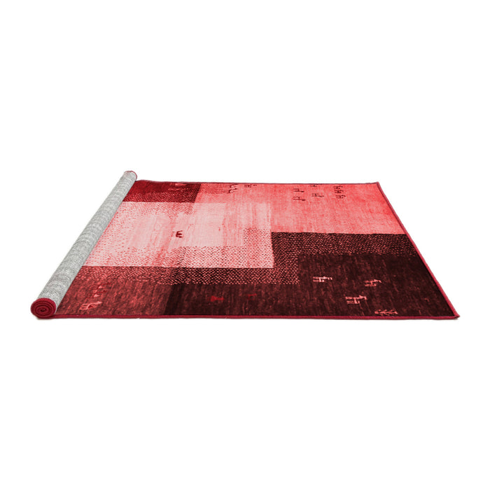 Contemporary Red Washable Rugs