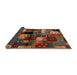 Thickness of Contemporary Saffron Red Modern Rug, con1584