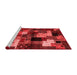 Contemporary Red Washable Rugs