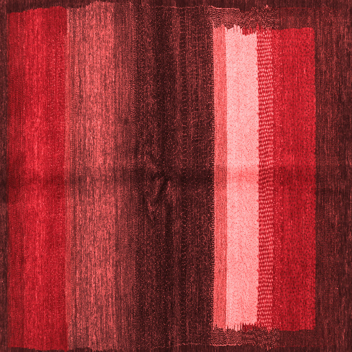 Machine Washable Abstract Red Contemporary Rug, wshcon1586red