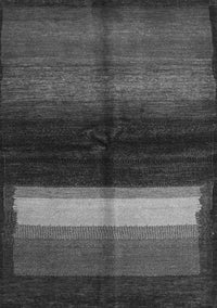 Abstract Gray Contemporary Rug, con1586gry
