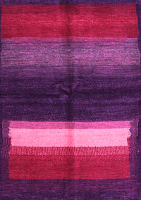 Abstract Pink Contemporary Rug, con1586pnk