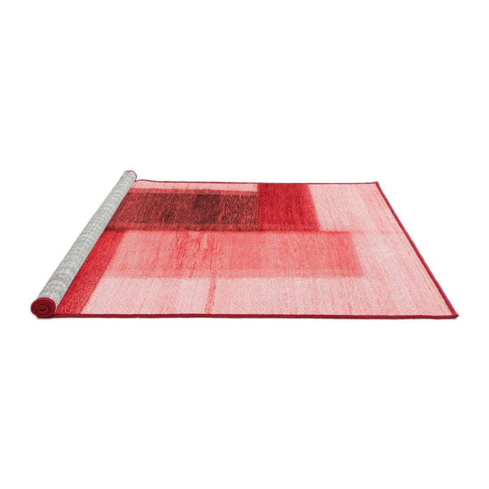 Contemporary Red Washable Rugs