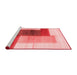 Contemporary Red Washable Rugs