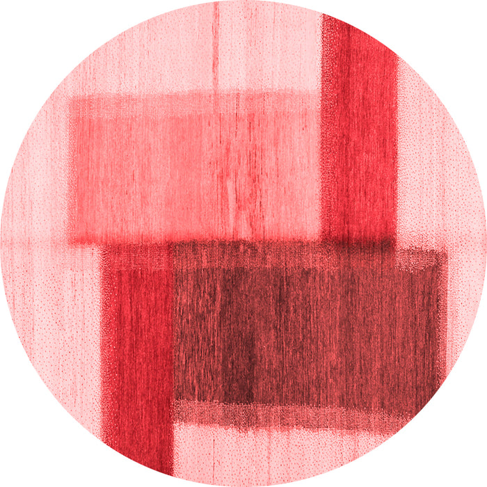 Abstract Red Contemporary Rug, con1587red