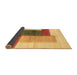 Sideview of Abstract Brown Contemporary Rug, con1587brn