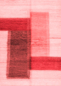 Abstract Red Contemporary Rug, con1587red