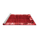 Contemporary Red Washable Rugs