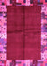 Abstract Pink Contemporary Rug, con1589pnk