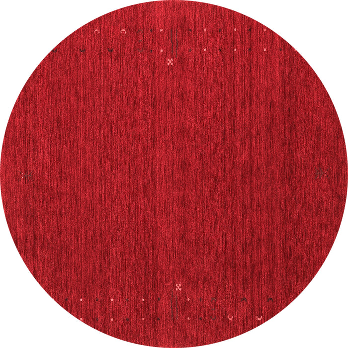 Machine Washable Abstract Red Contemporary Rug, wshcon158red
