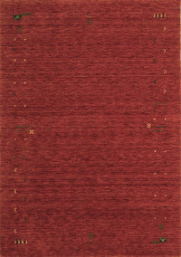 Abstract Brown Contemporary Rug, con158brn