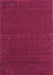 Machine Washable Abstract Purple Contemporary Area Rugs, wshcon158pur