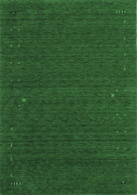 Abstract Emerald Green Contemporary Rug, con158emgrn