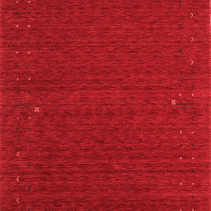 Machine Washable Abstract Red Contemporary Rug, wshcon158red