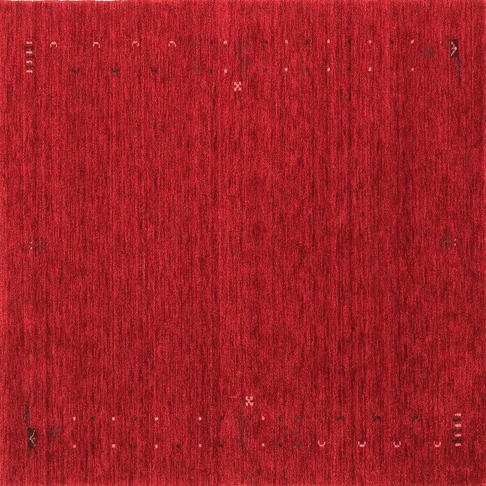 Machine Washable Abstract Red Contemporary Rug, wshcon158red