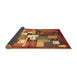 Sideview of Abstract Brown Contemporary Rug, con1590brn