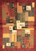 Abstract Brown Contemporary Rug, con1590brn