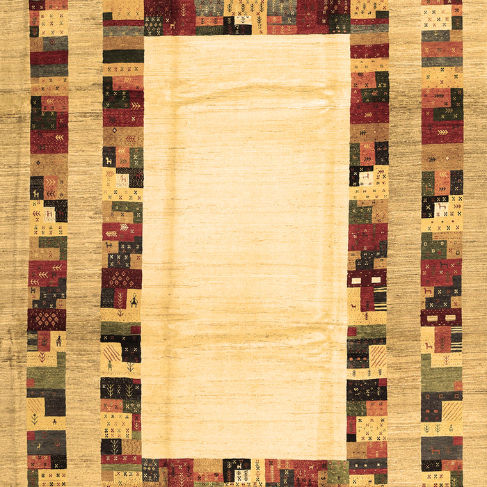 Machine Washable Abstract Brown Contemporary Rug, wshcon1591brn