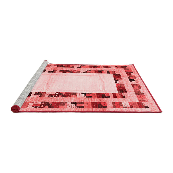 Contemporary Red Washable Rugs