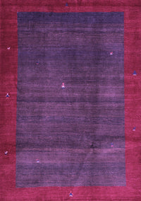 Abstract Purple Contemporary Rug, con1592pur