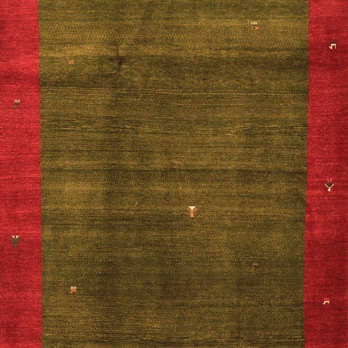 Abstract Orange Contemporary Rug, con1592org