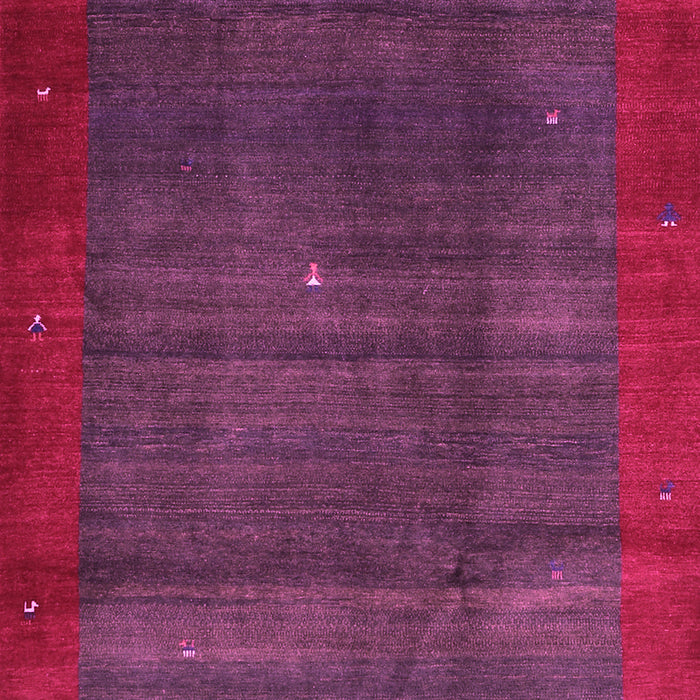 Machine Washable Abstract Pink Contemporary Rug, wshcon1592pnk