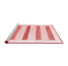 Modern Red Washable Rugs