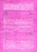 Abstract Pink Contemporary Rug, con1595pnk