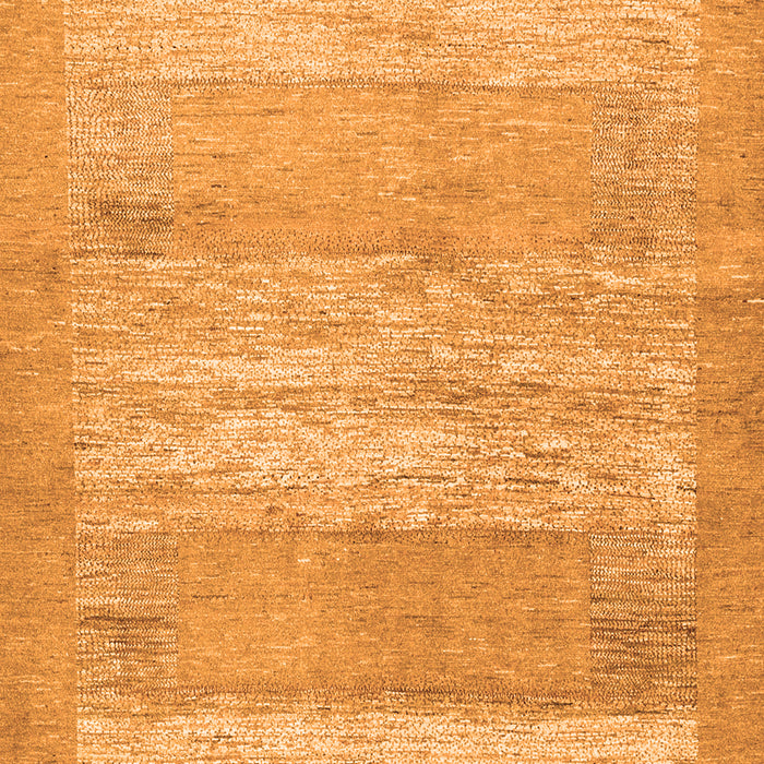 Abstract Orange Contemporary Rug, con1595org