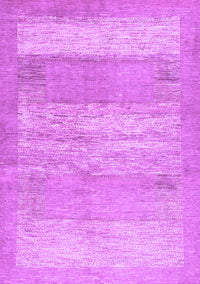 Abstract Purple Contemporary Rug, con1595pur