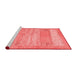 Contemporary Red Washable Rugs