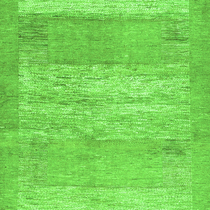 Abstract Green Contemporary Rug, con1595grn