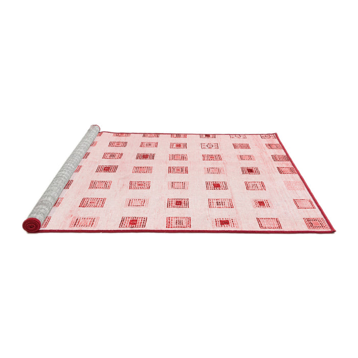 Modern Red Washable Rugs