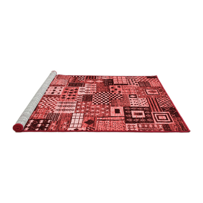 Contemporary Red Washable Rugs