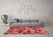 Contemporary Red Washable Rugs