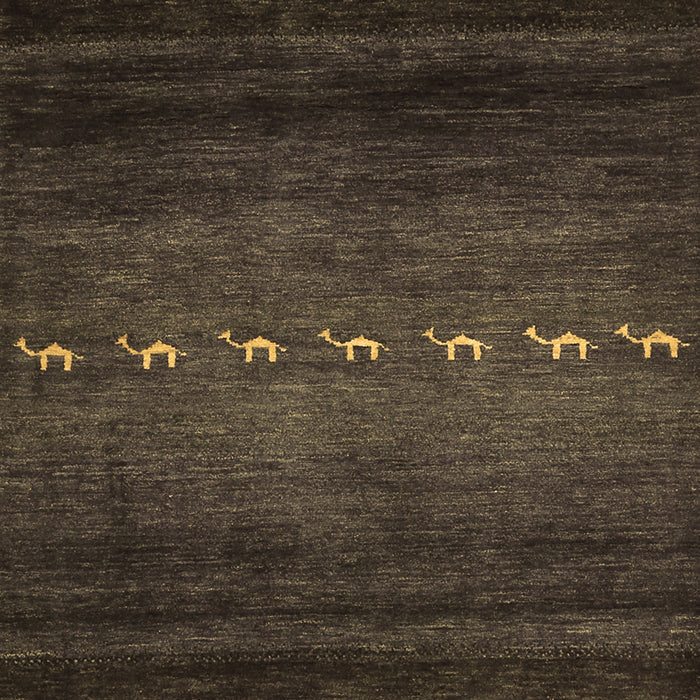 Abstract Brown Contemporary Rug, con1599brn