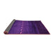 Sideview of Abstract Pink Contemporary Rug, con1599pnk