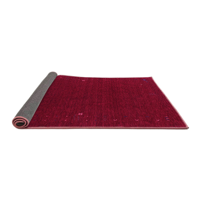 Sideview of Abstract Pink Contemporary Rug, con159pnk