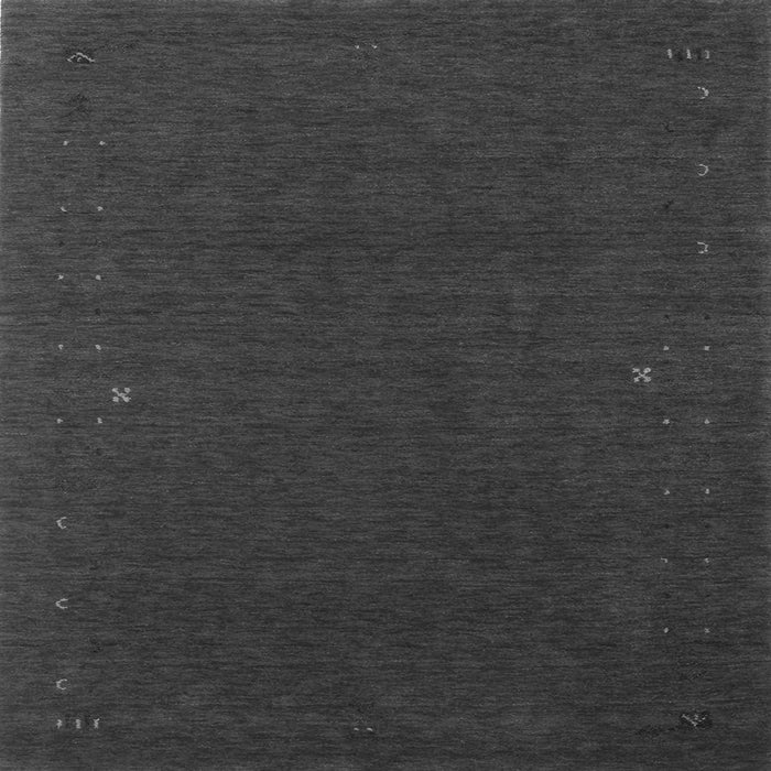 Serging Thickness of Abstract Gray Contemporary Rug, con159gry