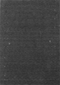 Abstract Gray Contemporary Rug, con159gry