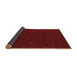 Sideview of Abstract Brown Contemporary Rug, con159brn