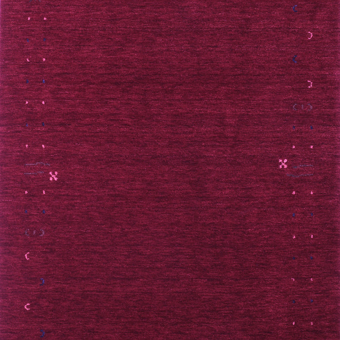 Abstract Purple Contemporary Rug, con159pur
