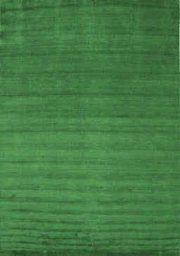 Abstract Emerald Green Contemporary Rug, con15emgrn