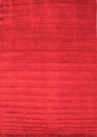 Abstract Red Contemporary Rug, con15red