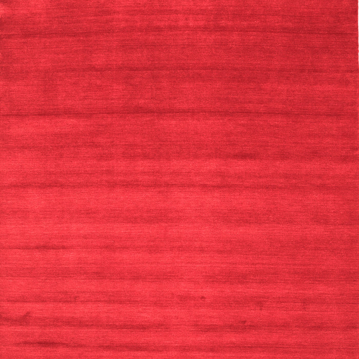 Machine Washable Abstract Red Contemporary Rug, wshcon15red