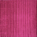 Square Abstract Purple Contemporary Rug, con15pur