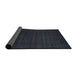 Thickness of Contemporary Dark Slate Gray Green Modern Rug, con16