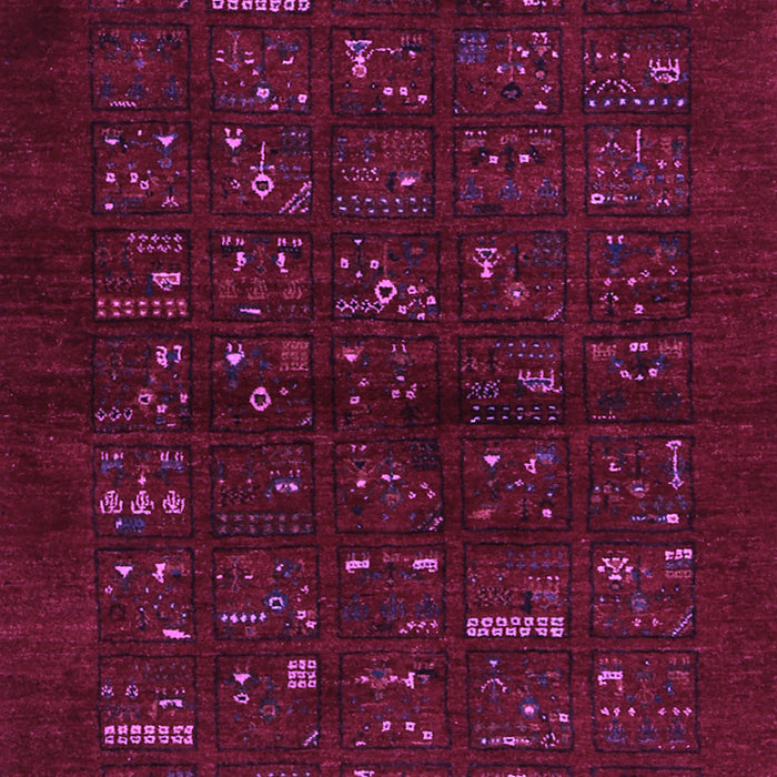 Machine Washable Abstract Purple Contemporary Area Rugs, wshcon1600pur