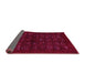 Sideview of Abstract Pink Contemporary Rug, con1600pnk